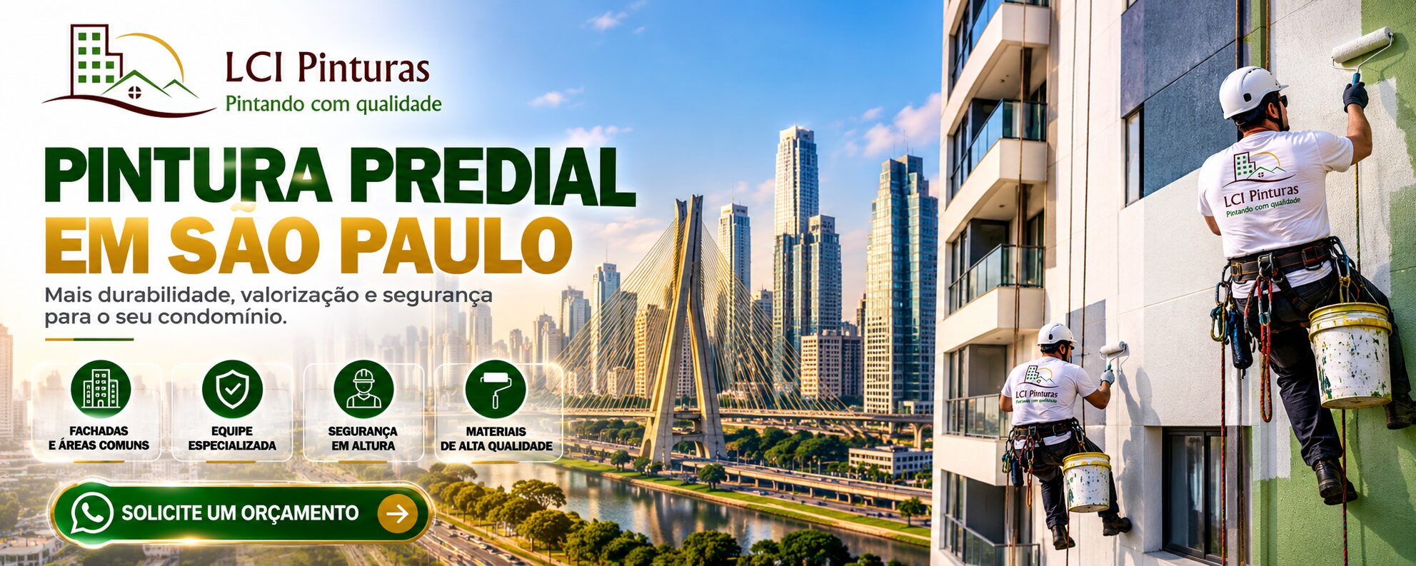 LCI Pinturas: pintura predial em SÃ£o Paulo